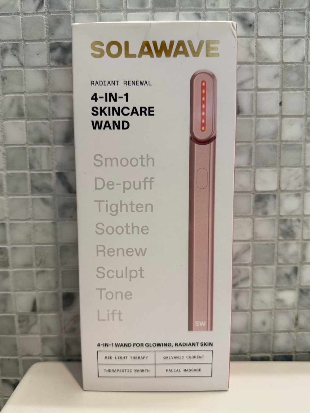 *NEVER USED* SOLAWAVE 4-in-1 Skincare Wand